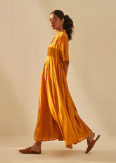 Gold Rush Maxi Dress